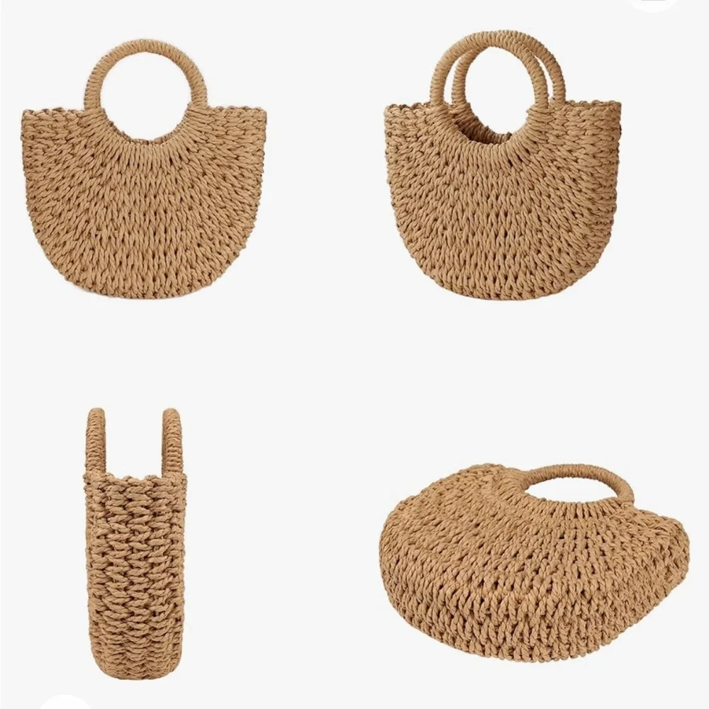 Straw Woven Bag - Picture 2 of 5